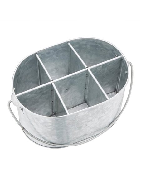 Olympia Galvanised Steel Table Tidy