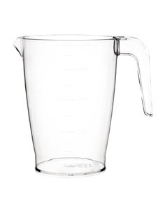 Olympia Kristallon Polycarbonate Stacking Jug 1ltr