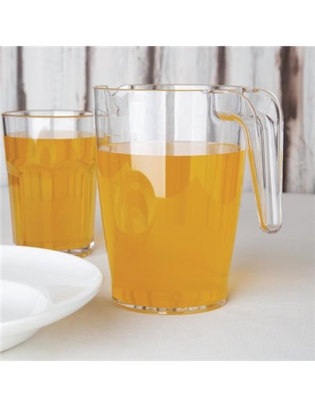 Olympia Kristallon Polycarbonate Stacking Jug 1ltr