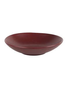 Olympia Build A Bowl Red Flat Bowl - 195x45mm (Box 6)