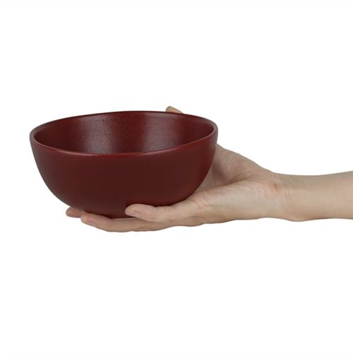 Olympia Build A Bowl Red Deep Bowl - 155x70mm (Box 6)