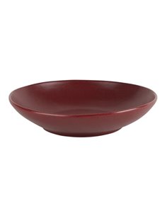 Olympia Build A Bowl Red Flat Bowl - 250x45mm (Box 4)