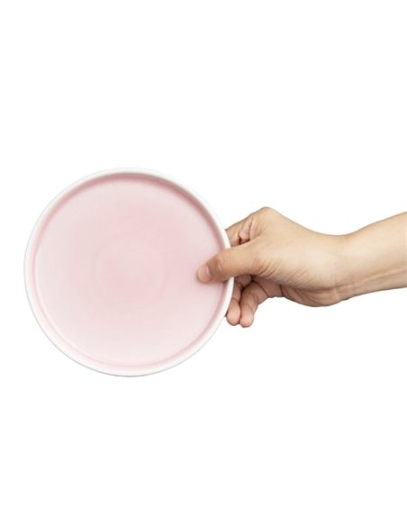 Olympia Fondant Plate Pink - 152mm 6" (Box 6)
