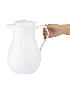 Olympia Insulated Swirl Jug White 2Ltr 2