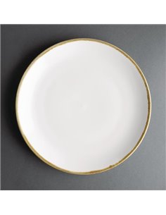 Olympia Kiln Chalk Round Coupe Plate 280mm (Pack of 4) 2
