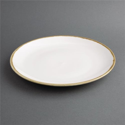 Olympia Kiln Chalk Round Coupe Plate 280mm (Pack of 4)