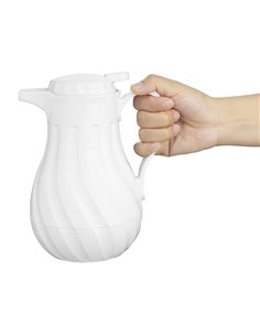 Olympia Insulated Swirl Jug White 0.5Ltr 2