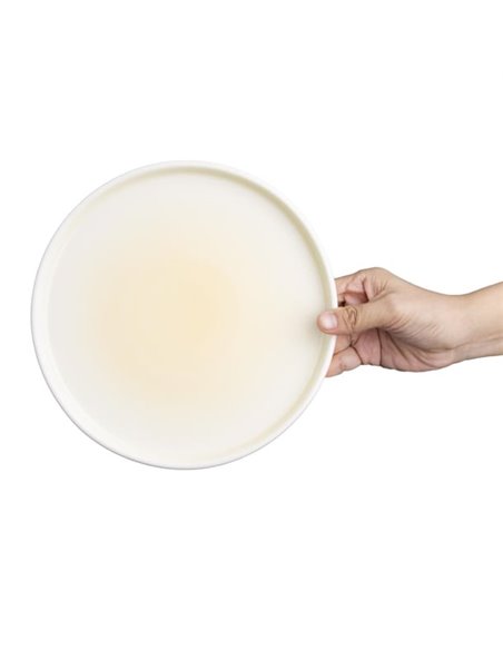 Olympia Fondant Plate Lemon - 215mm 8 1/2" (Box 6)