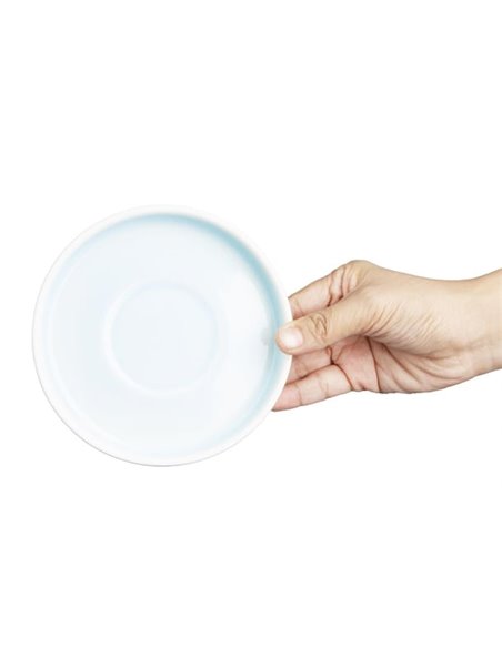Olympia Fondant Saucer Aqua - 135mm 5 1/3" for CU184 (Box 6)