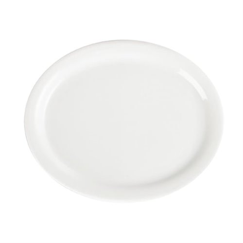 Olympia Whiteware Oval Platters 202mm (Pack of 6)