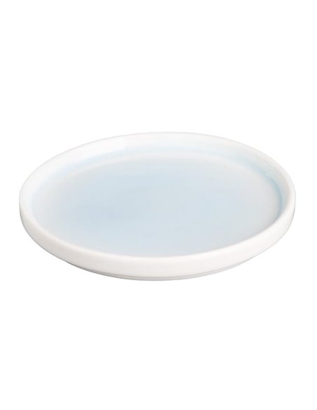 Olympia Fondant Plate Aqua - 152mm 6" (Box 6)