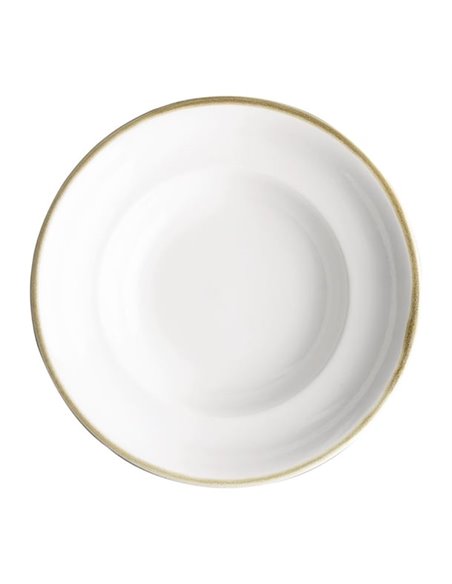 Olympia Kiln Pasta Bowl Chalk 250mm 340ml (Pack of 4)