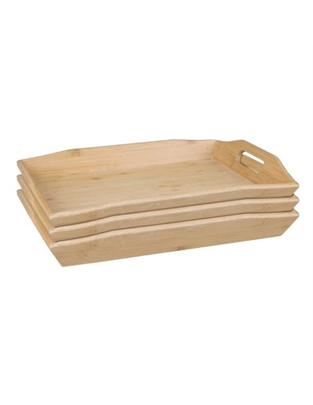Olympia Bamboo Butler Tray 381mm
