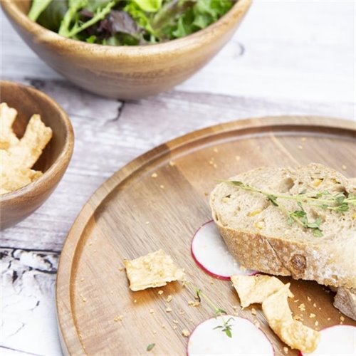 Olympia Acacia Round Plates 250(D)mm