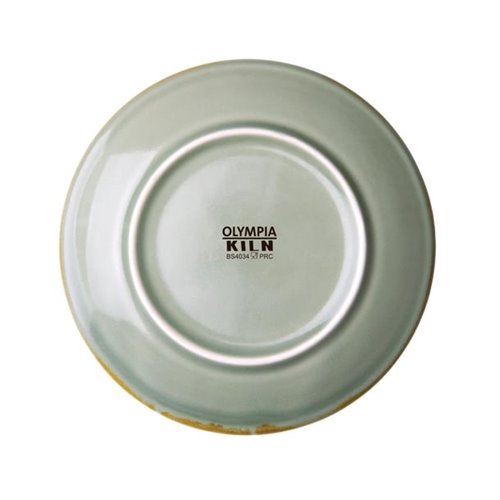 Olympia Kiln Moss Round Coupe Plates 180mm (Pack of 6)