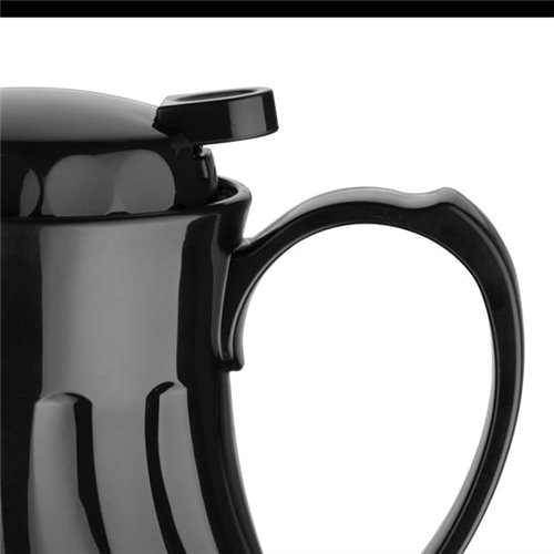 Olympia Insulated Swirl Jug Black 0.5Ltr