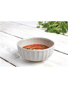 Olympia Corallite Deep Bowls Concrete Grey 105mm (Pack of 12) 2