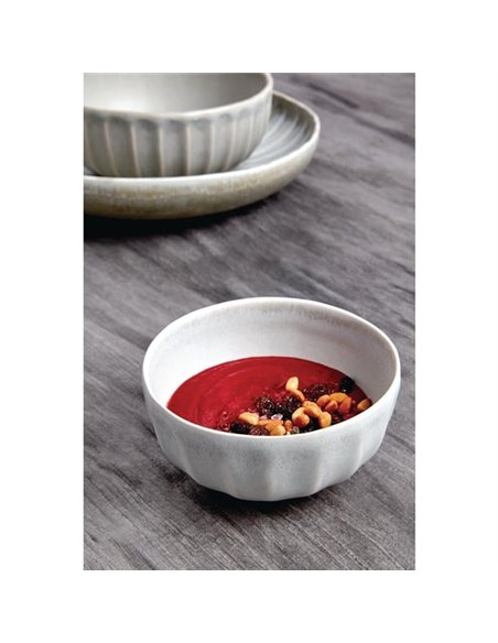 Olympia Corallite Deep Bowls Concrete Grey 105mm (Pack of 12)