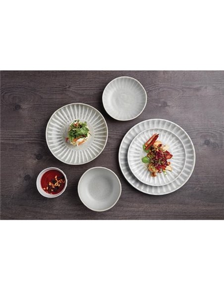 Olympia Corallite Deep Bowls Concrete Grey 105mm (Pack of 12)