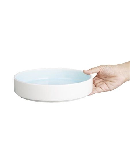 Olympia Fondant Bowl Aqua - 215mm 8 1/2" (Box 4)