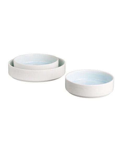 Olympia Fondant Bowl Aqua - 215mm 8 1/2" (Box 4)
