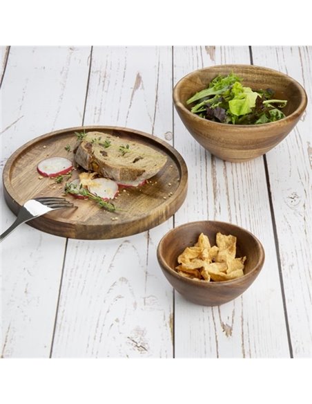 Olympia Acacia Bowls 100(D) x 50(H)mm