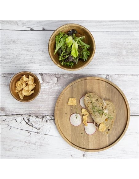 Olympia Acacia Bowls 100(D) x 50(H)mm