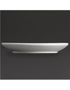 Olympia Whiteware Rounded Square Saucers 150mm (Pack of 12) 2