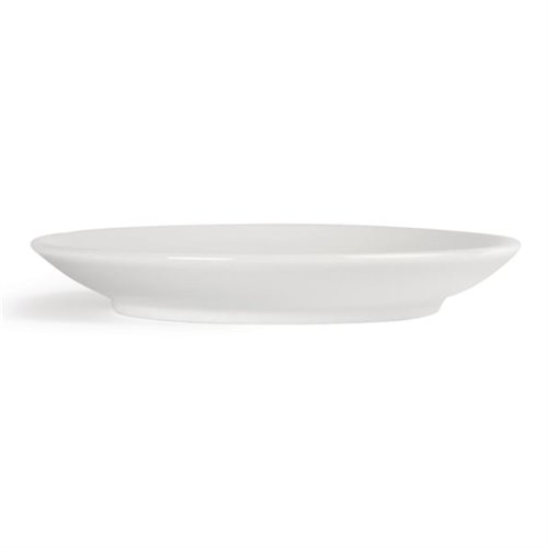 Olympia Whiteware Rounded Square Saucers 150mm (Pack of 12)