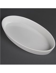 Olympia Whiteware Oval Sole Dishes 330x 180mm (Pack of 6) 2