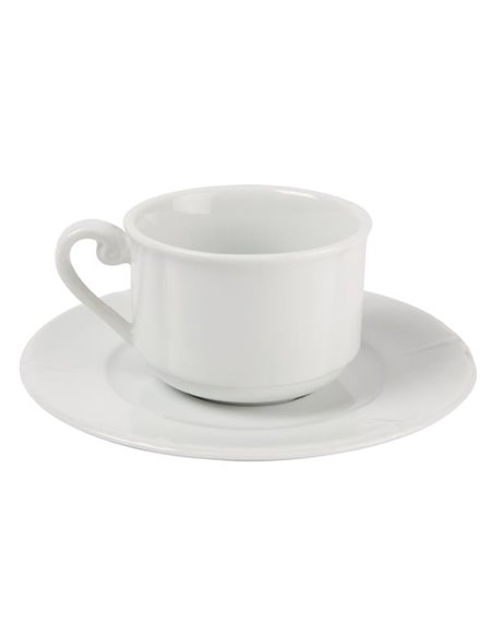 Olympia Rosa Saucers (Pack of 12)