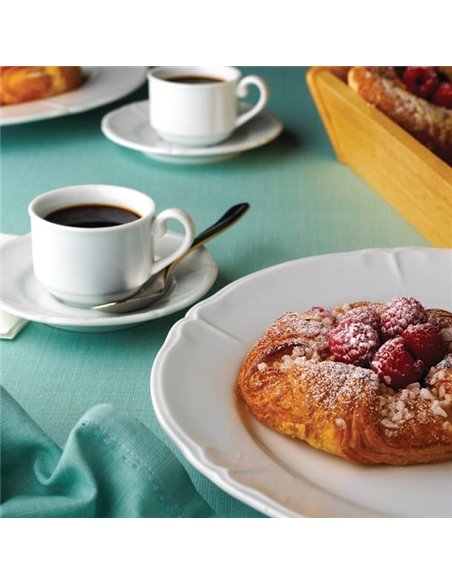 Olympia Rosa Saucers (Pack of 12)