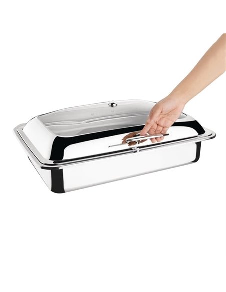 Olympia 1/1 Induction Chafer - Stand & Induction Heater Set