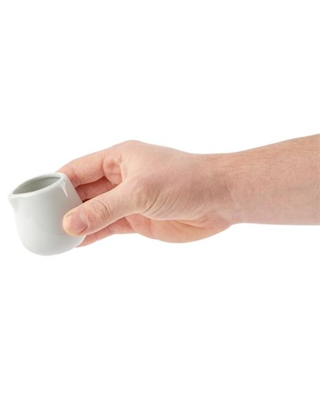 Bulk Buy Olympia Whiteware Cream and Milk Jugs 85ml 3oz (Pack of 24)