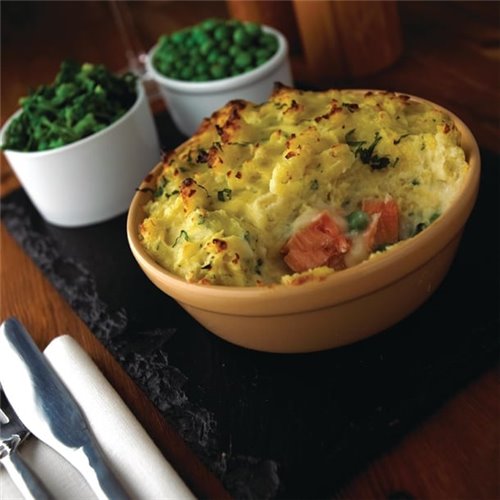 SPECIAL OFFER 4x Box of 6 Olympia Round Pie Bowls Large (Pack of 24)