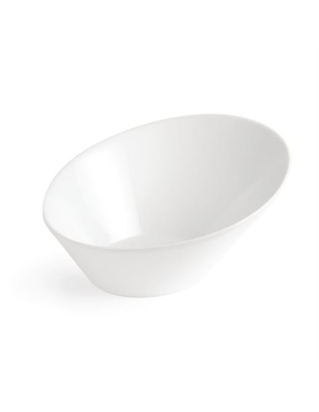Olympia Whiteware Oval Sloping Bowls 222(W)x246(L)mm (Pack of 3)