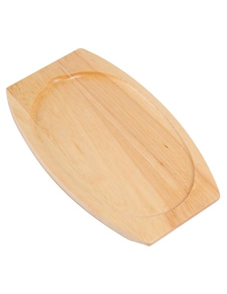 Olympia Light Wooden Base for Sizzle Platter 315 x 220mm