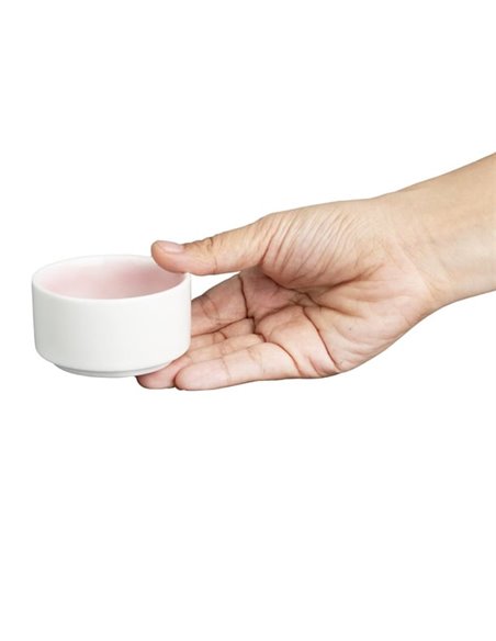 Olympia Fondant Dipping Dish Pink - 70mm 2 3/4" (Box 12)