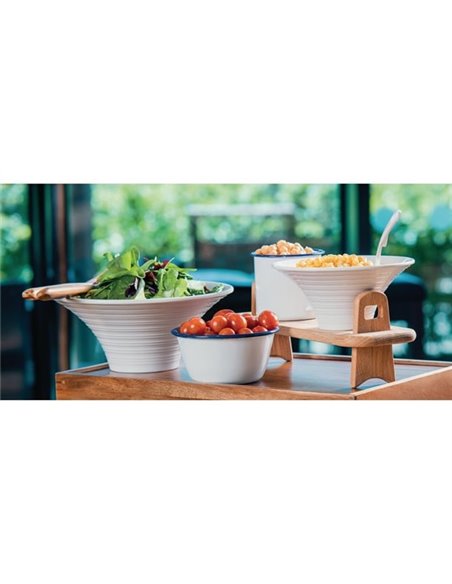 Olympia Kristallon Melamine Flared Bowl Large