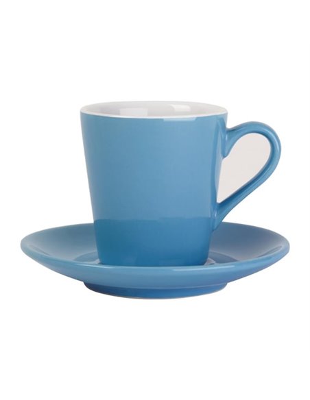 Olympia Cafe Blue Saucer (Fits FF994) - 135mm 5 3/10" (Box 12)