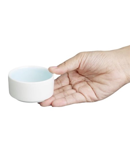 Olympia Fondant Dipping Dish Aqua - 70mm 2 3/4" (Box 12)