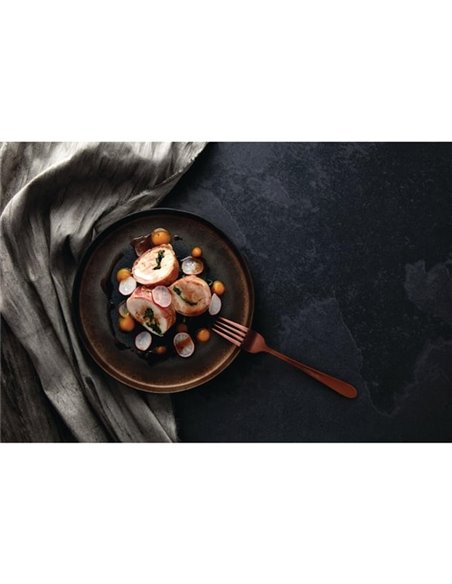 Olympia Ochre Flat Plates 220mm (Pack of 6)