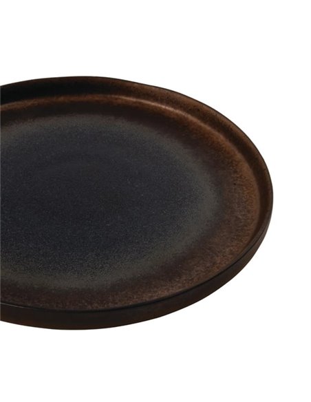Olympia Ochre Flat Plates 220mm (Pack of 6)