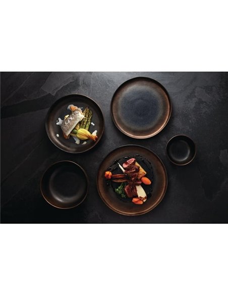 Olympia Ochre Flat Plates 220mm (Pack of 6)