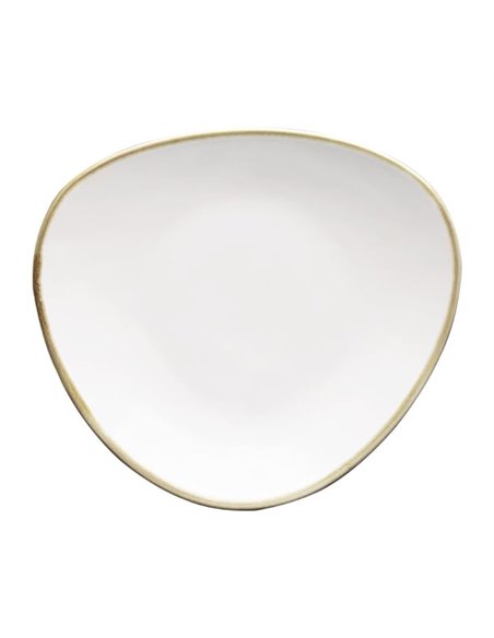 Olympia Kiln Triangular Plate Chalk 280mm (Pack of 4)