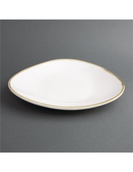 Olympia Kiln Triangular Plate Chalk 280mm (Pack of 4)