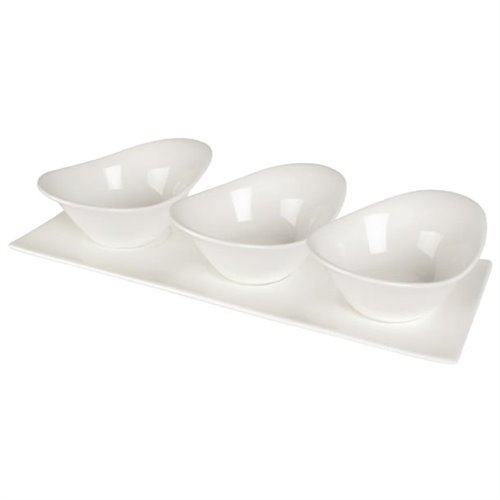 Olympia Lumina Miniature Float Bowls 129x 96mm (Pack of 6)