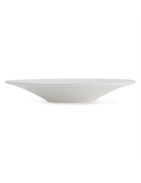 Olympia Lumina Fine China Saucers 140mm (Pack of 12)