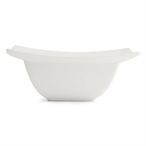 Olympia Lumina Wide Rimmed Square Bowls 260mm (Pack of 3)