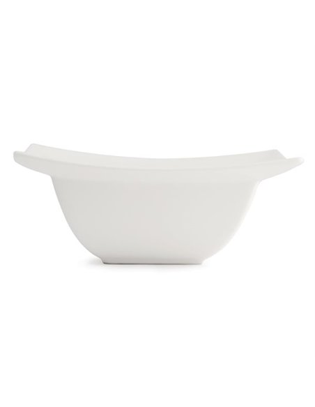 Olympia Lumina Wide Rimmed Square Bowls 260mm (Pack of 3)